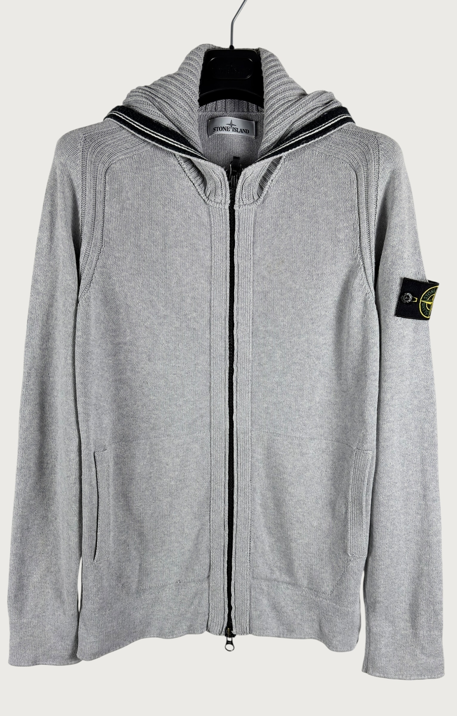 Maglione in cotone – Grigio chiaro