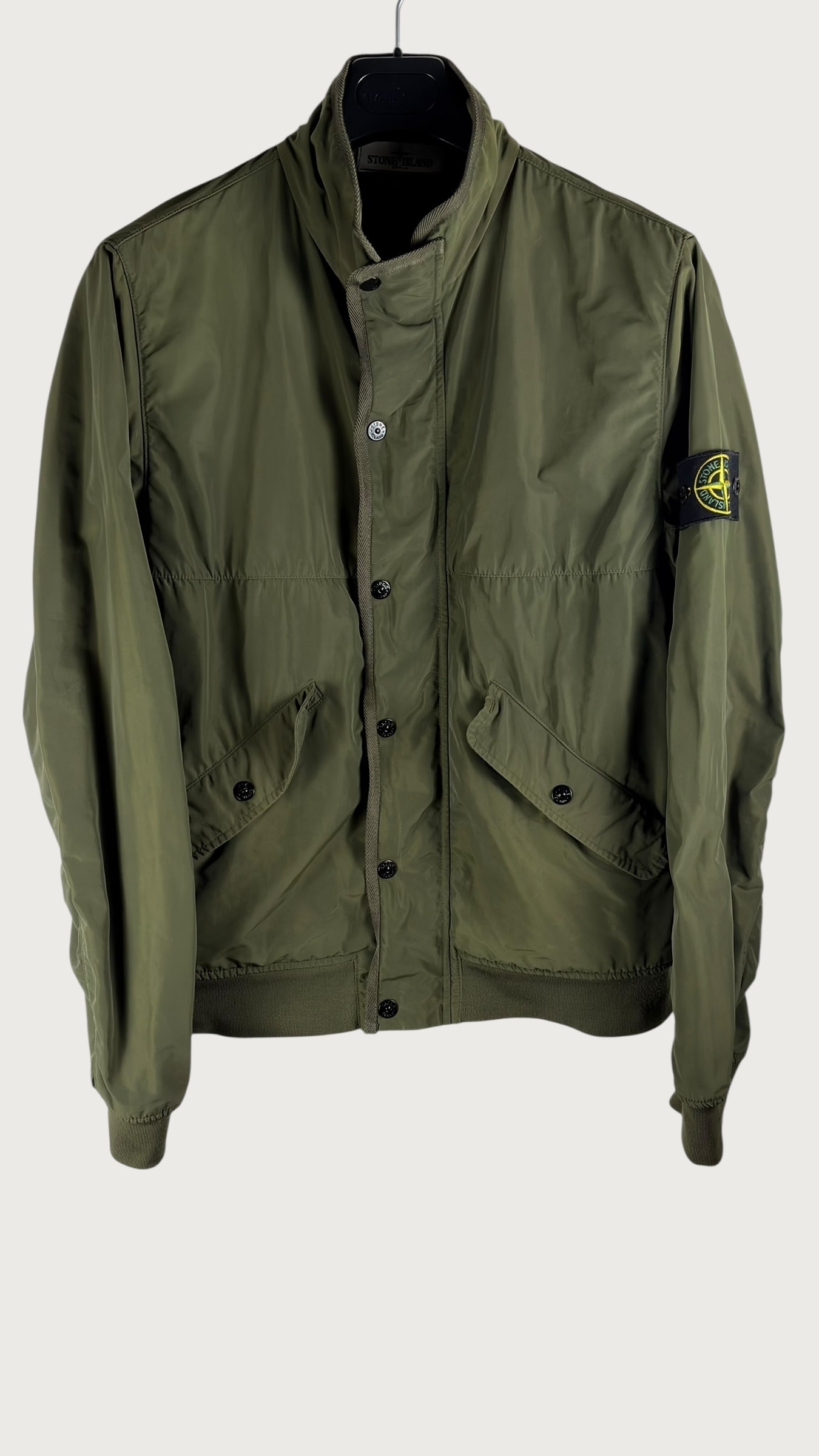 Micro Reps Bomber Jacket – Khaki Green