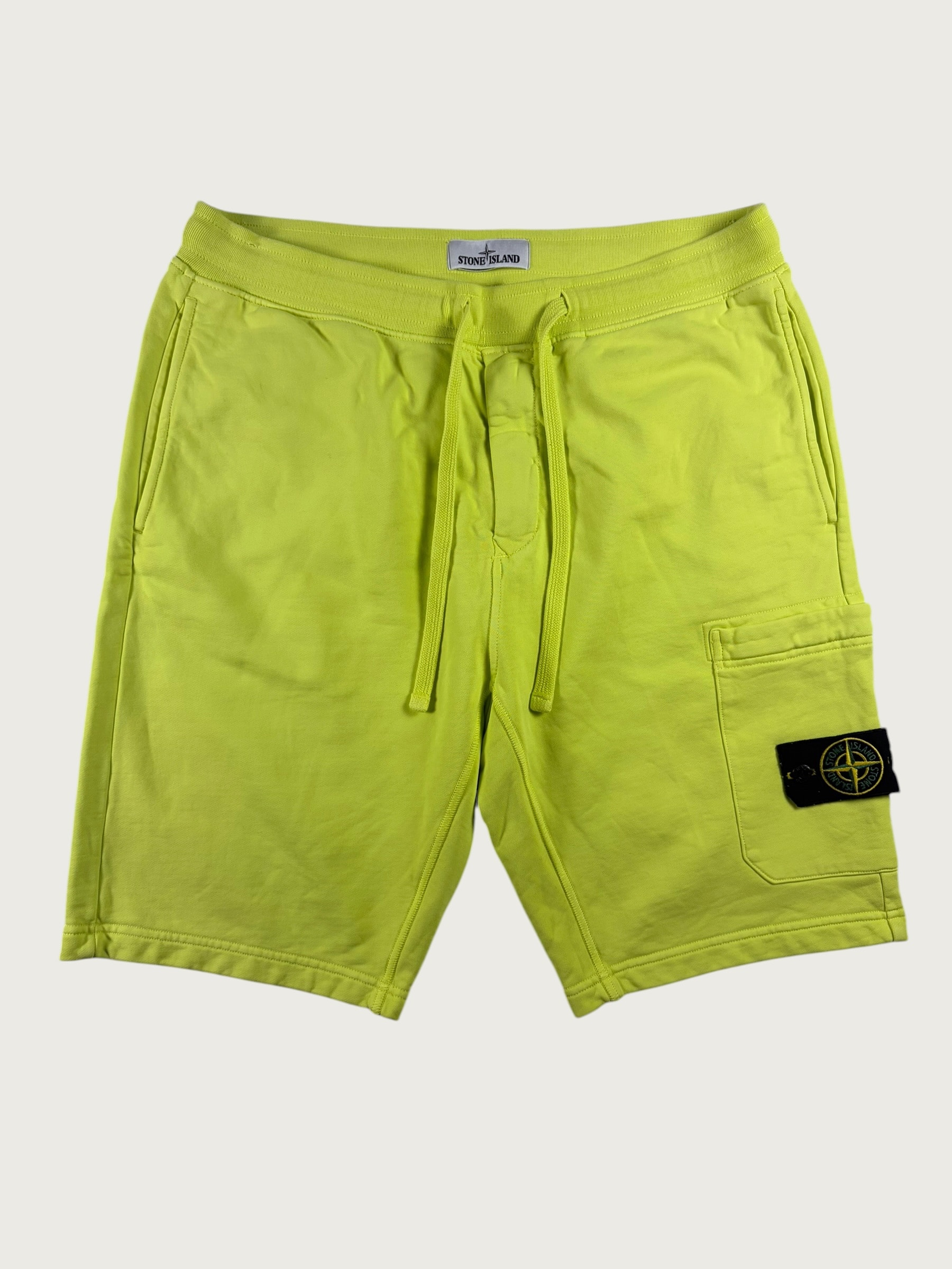 64651 Cargo Bermuda Shorts – Lime Green