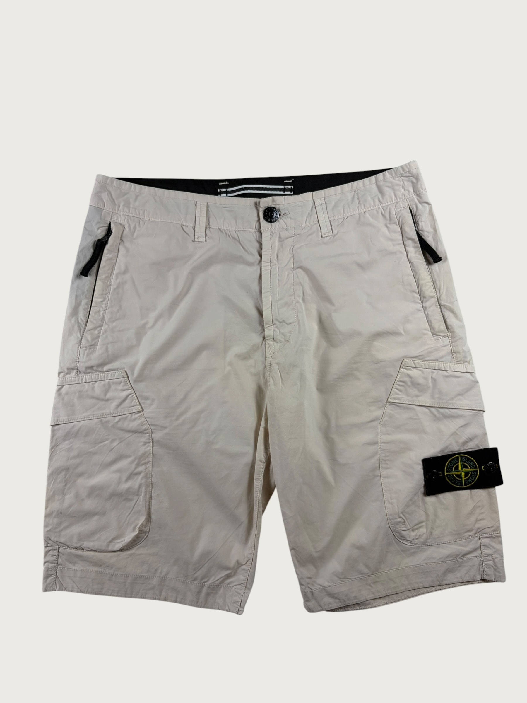 David Shorts – Beige/Black