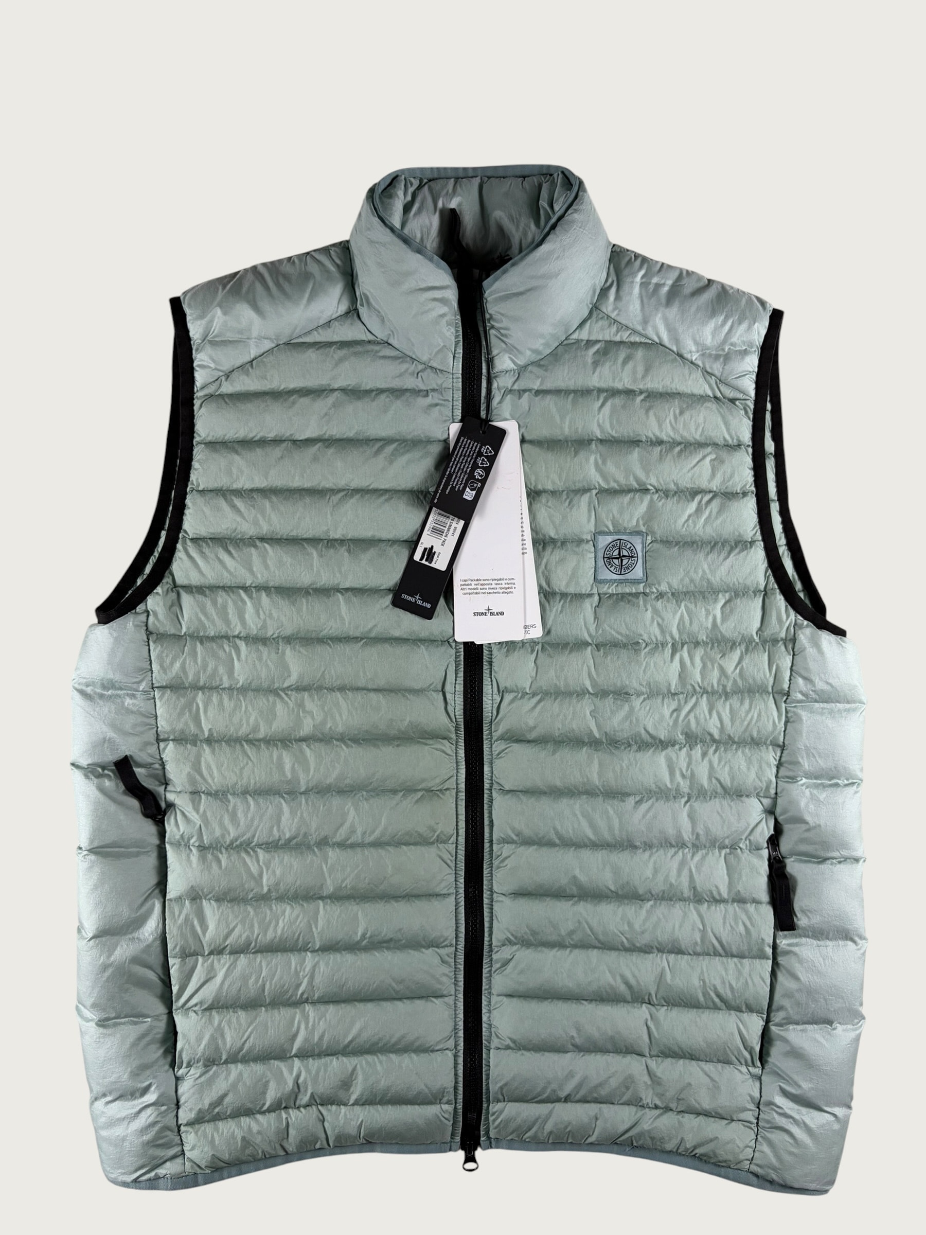 Loom Woven Chambers Down-TC Jacket – Sky Blue