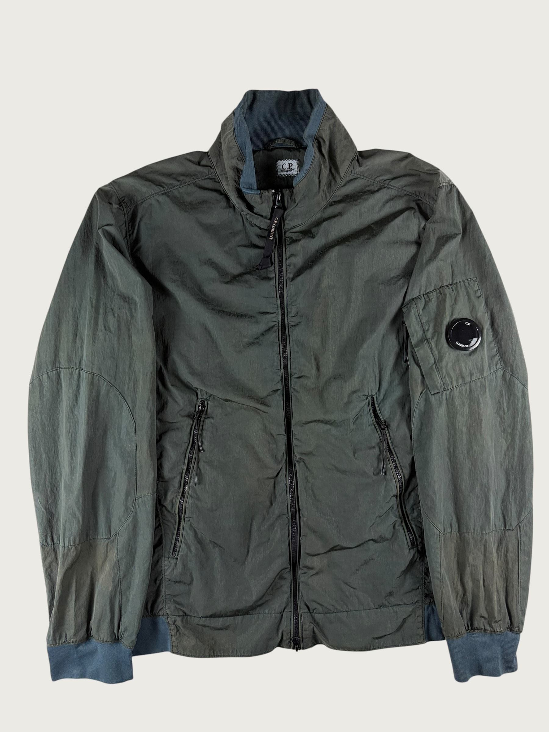 Chrome Hooded Jacket – Grey